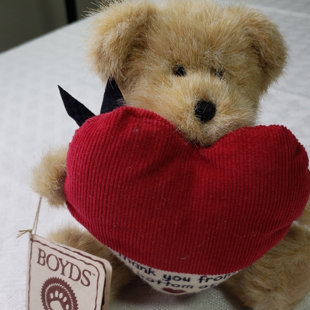Boyds Teddy Manny Thanks